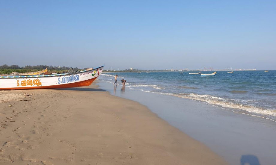 Thoothukudi Beach, Tamil Nadu, India
